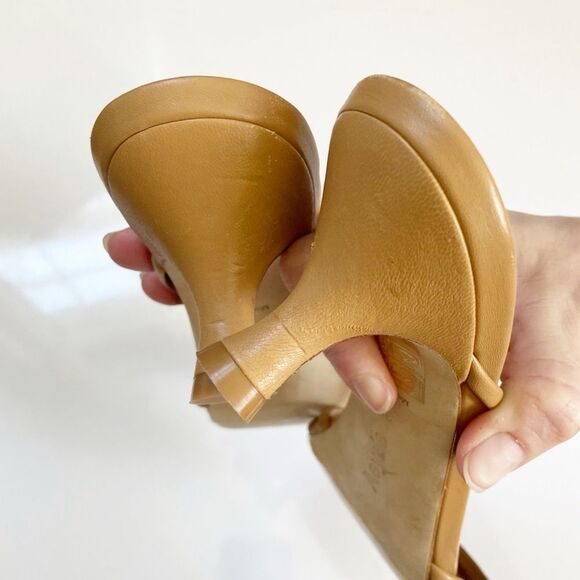 NEW Aeyde Olga Knotted Napa Leather Heel Sandal size 37 - Picture 5 of 11